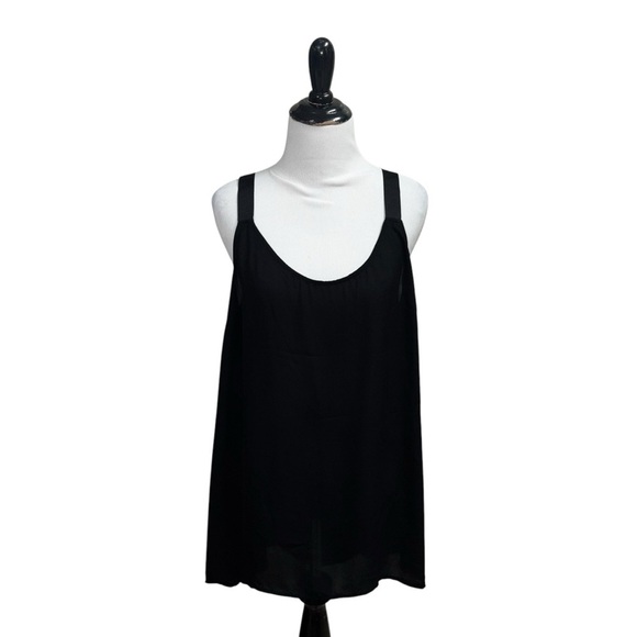 Lane Bryant Women's Size 18 Camisole Top Semi Sheer Polyester Adjustable Hi-Low - Picture 1 of 6